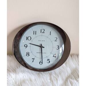 Oval Wall Clock Big Ben Westclox